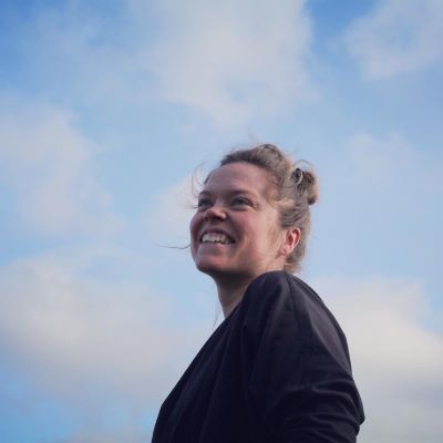 A portrait of Lucy Corner, Yoga and Meditation instructor